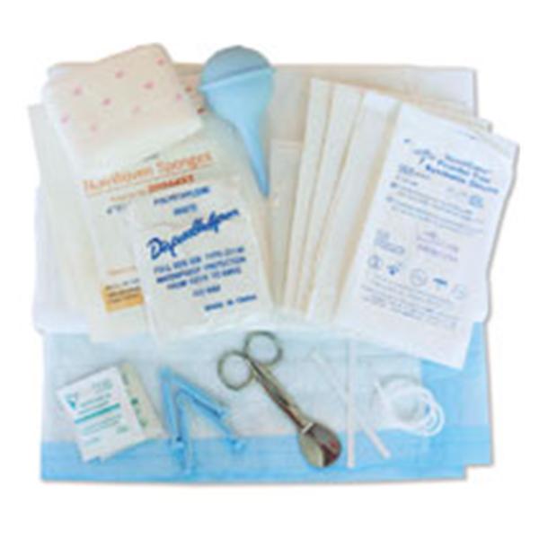 Kit Emergency Birth With Gloves/ 4x4